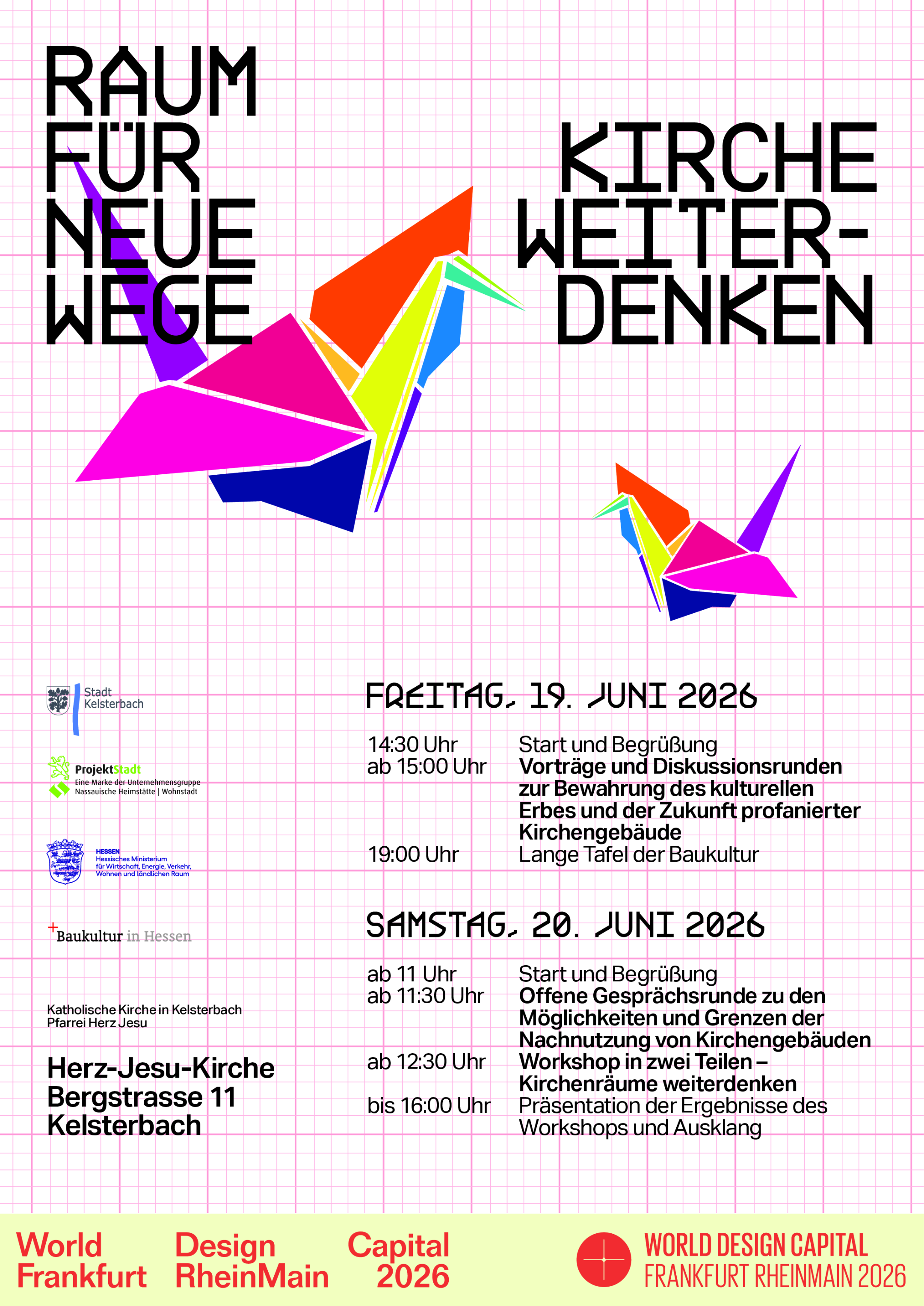 Programm Sommerworkshop Herz-Jesu Kirche