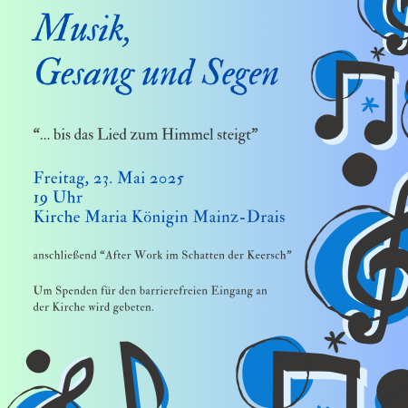 Musik Gesang und Segen (c) Eva_Wittelsberger Musik Gesang und Segen