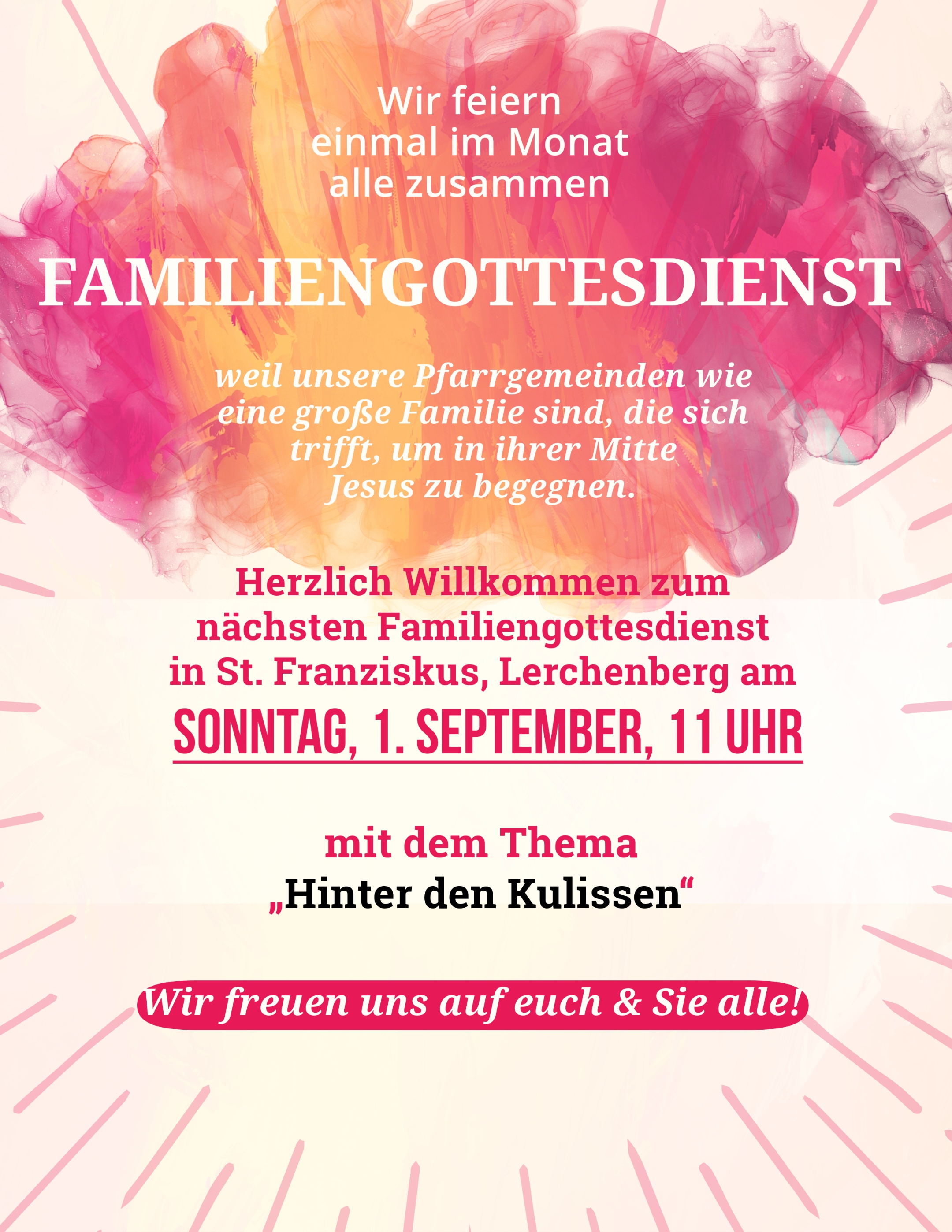 Hinter den Kulissen
