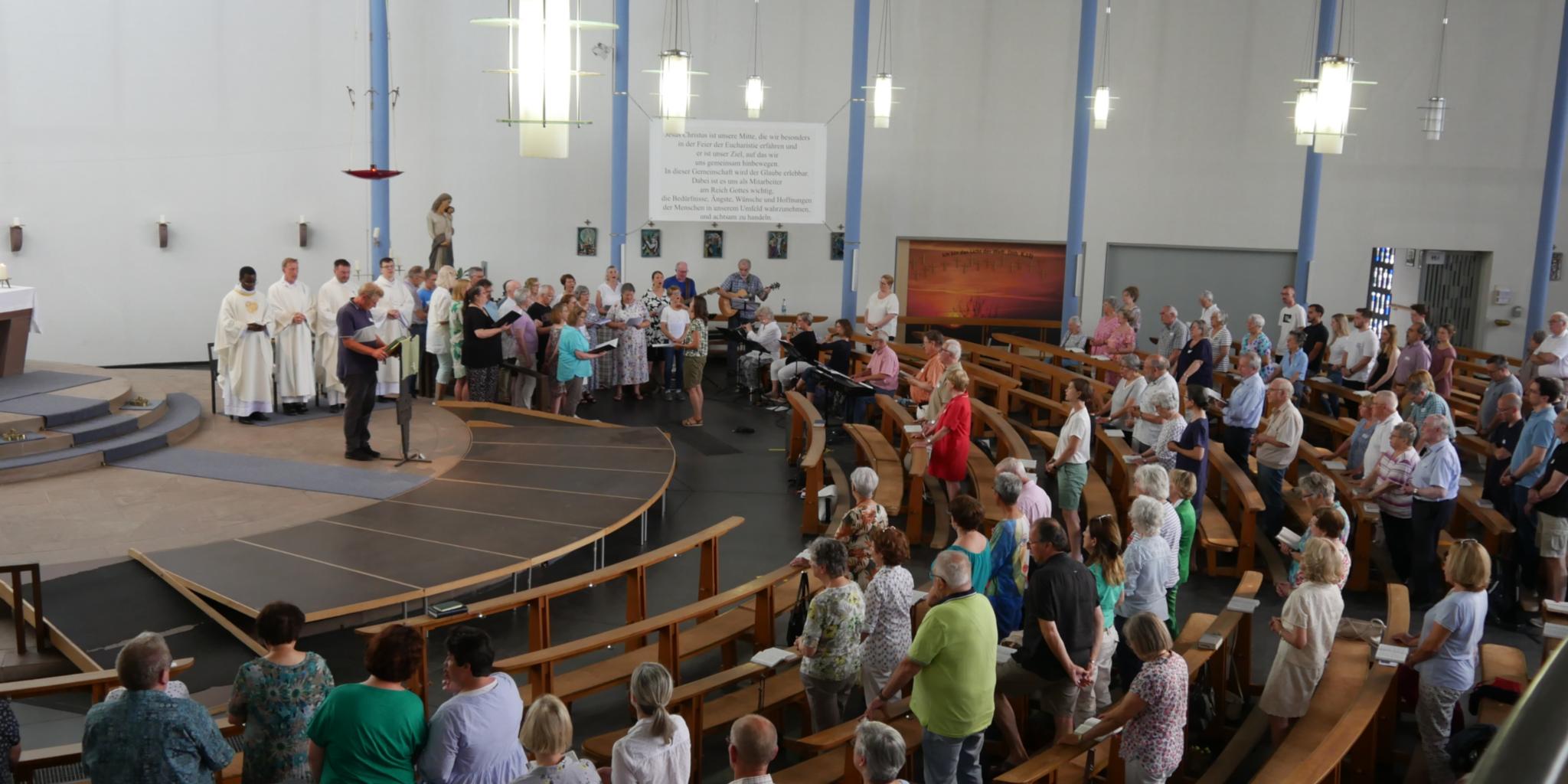 Gottesdienst mit Projektchor