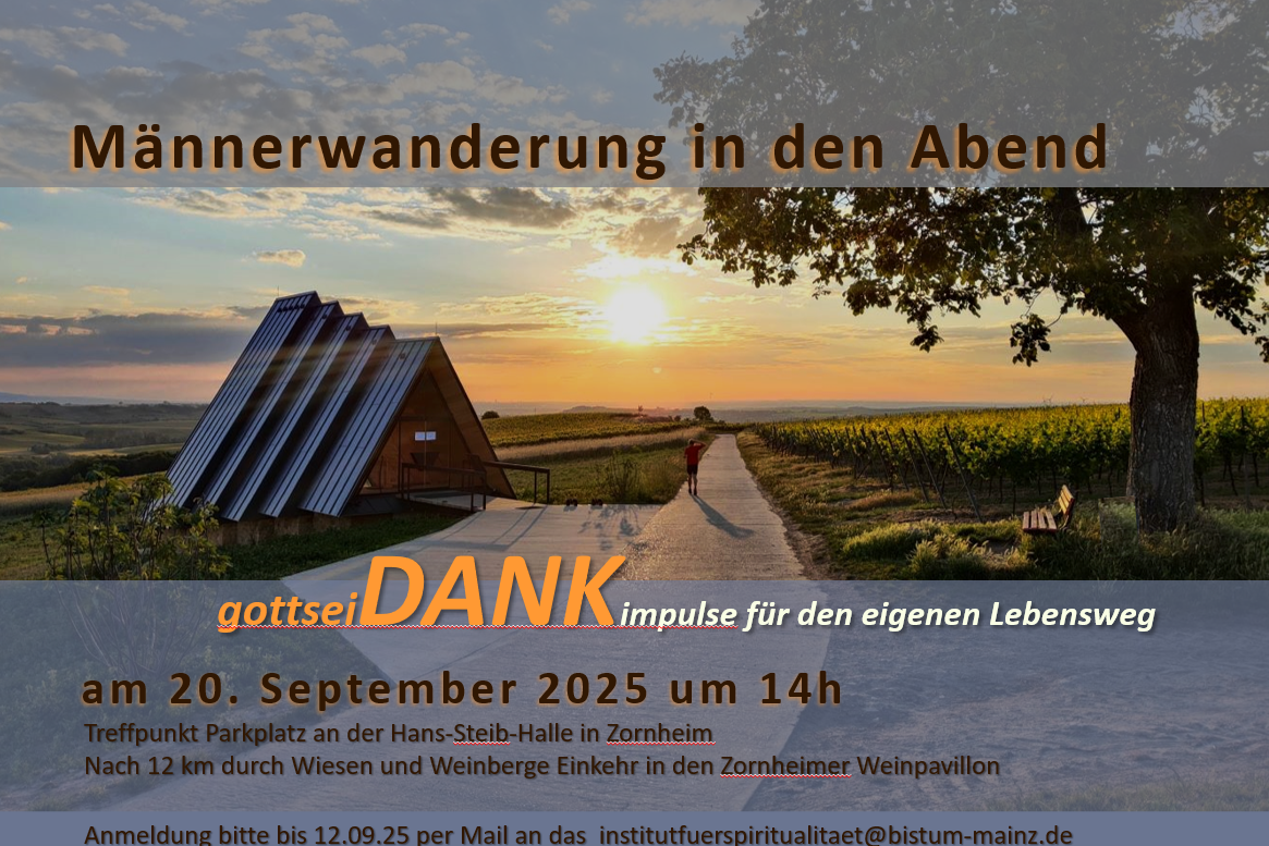 PLAKAT gottseiDANK 2025