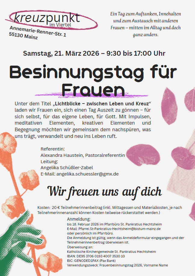 Besinnungstage für Frauen