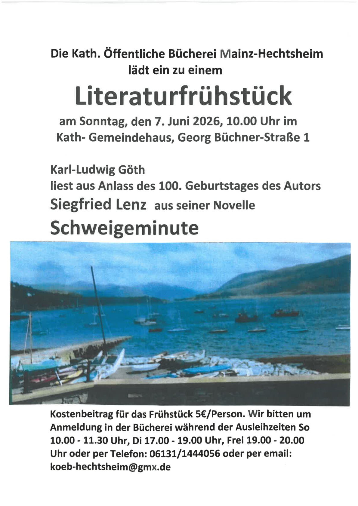 Literaturfrühstück