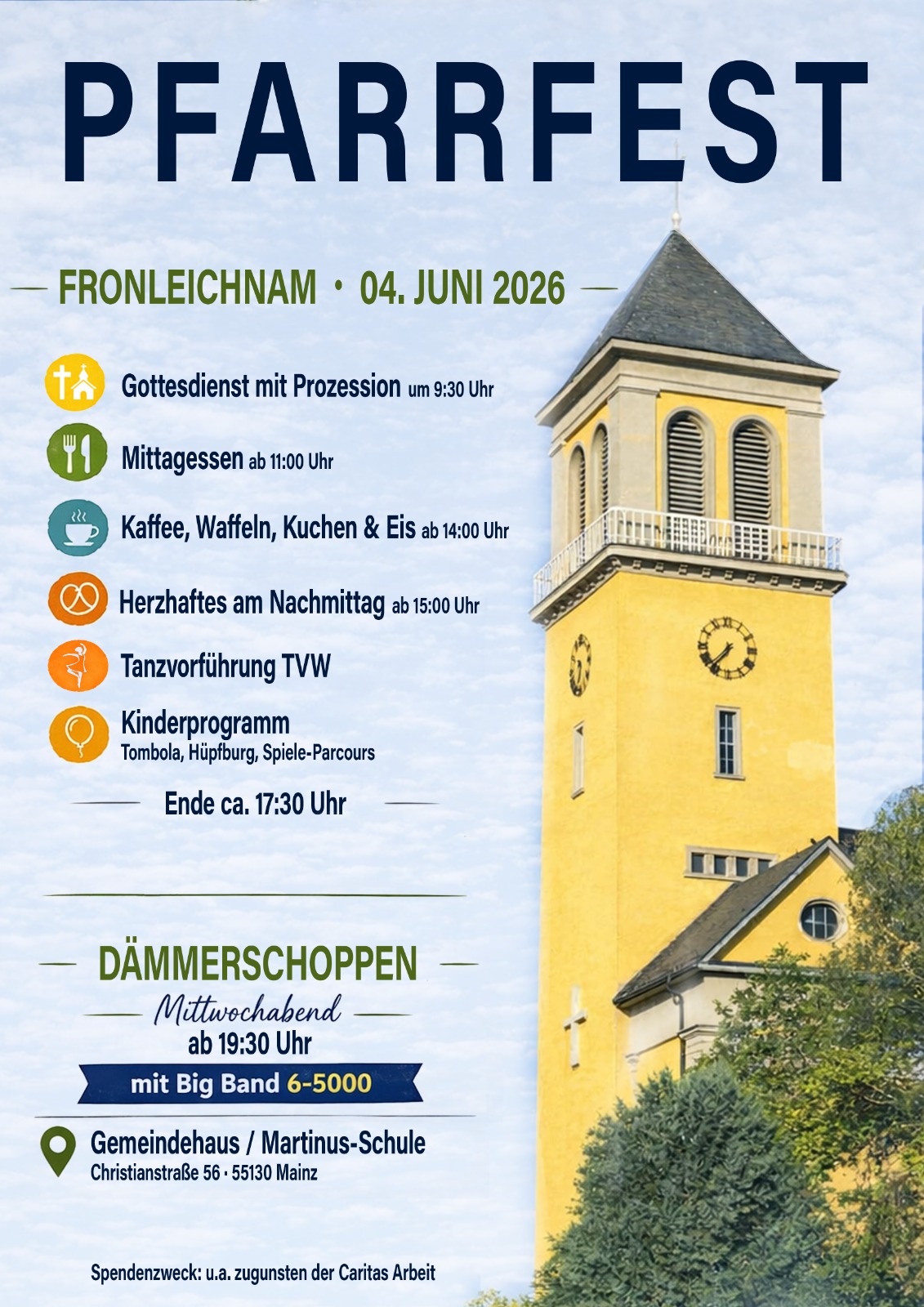 Plakat Pfarrfest 2026