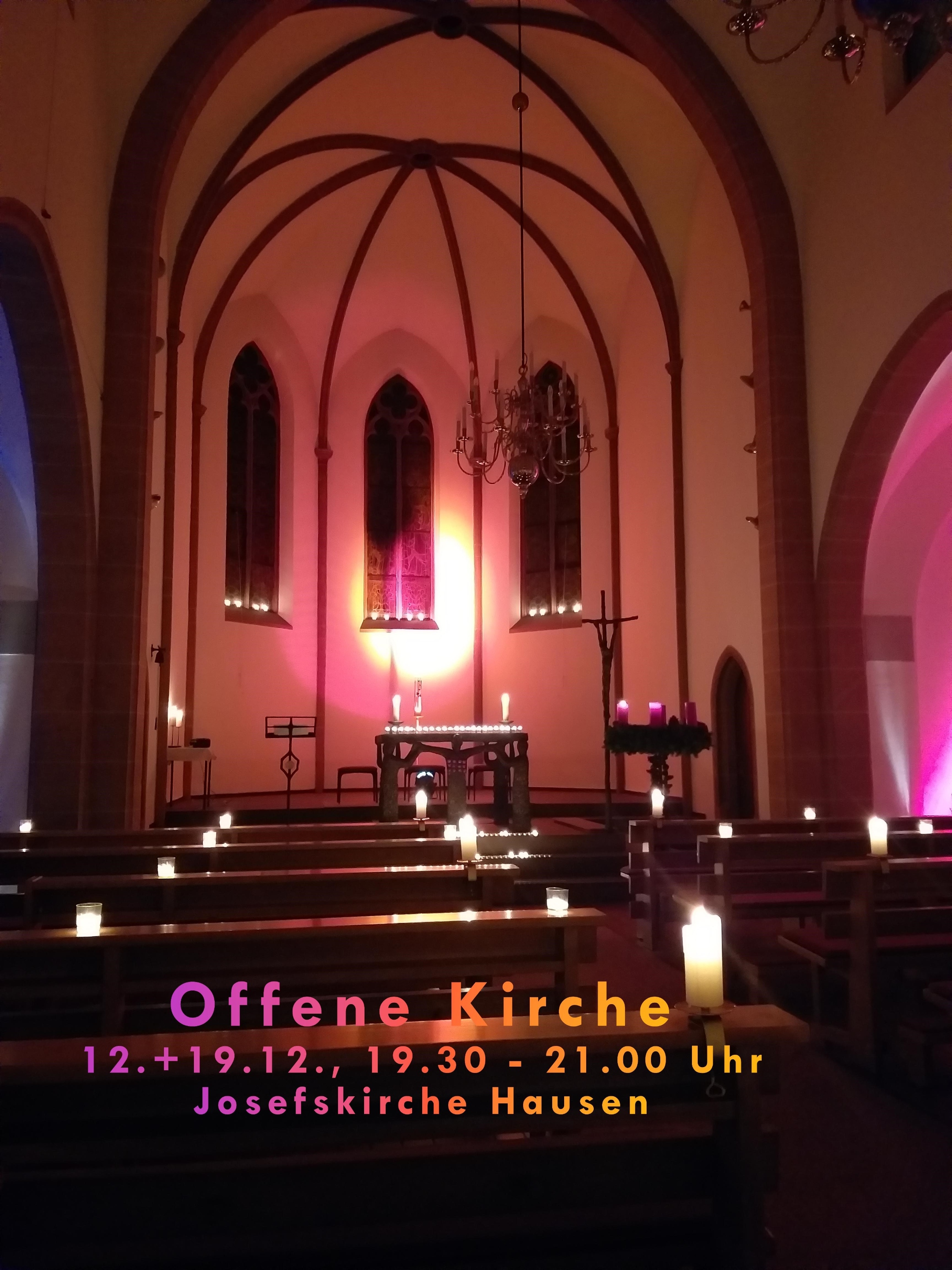 Plakat Offene Kirche