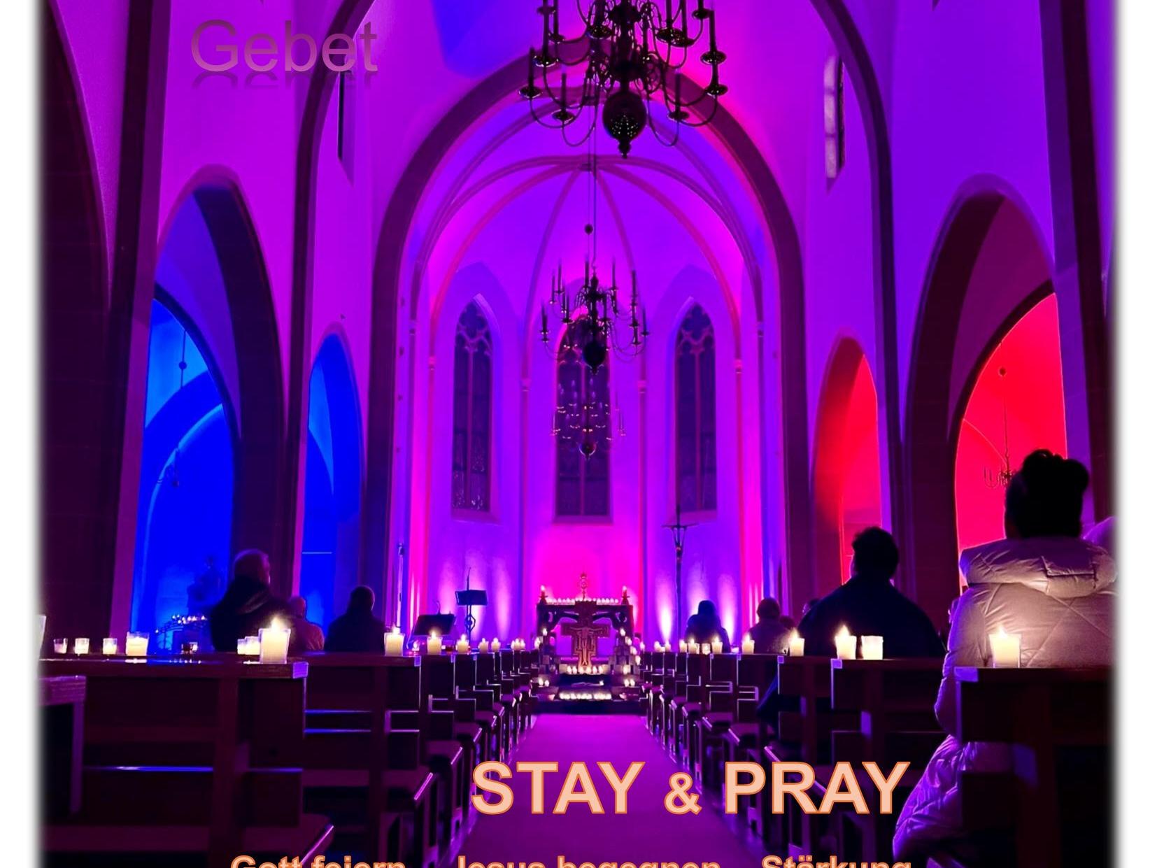 Stay & Pray Plakat