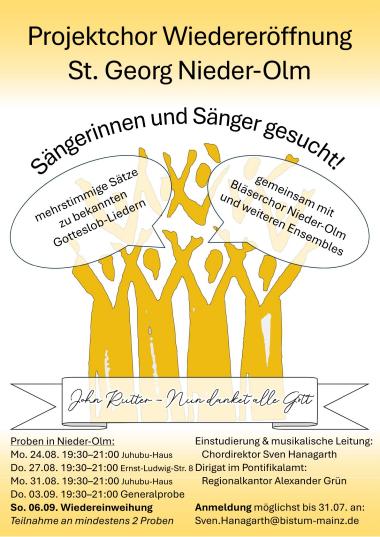 26_05_20 Projektensemble Wiedereröffnung St. Georg Nieder-Olm_Plakat A4