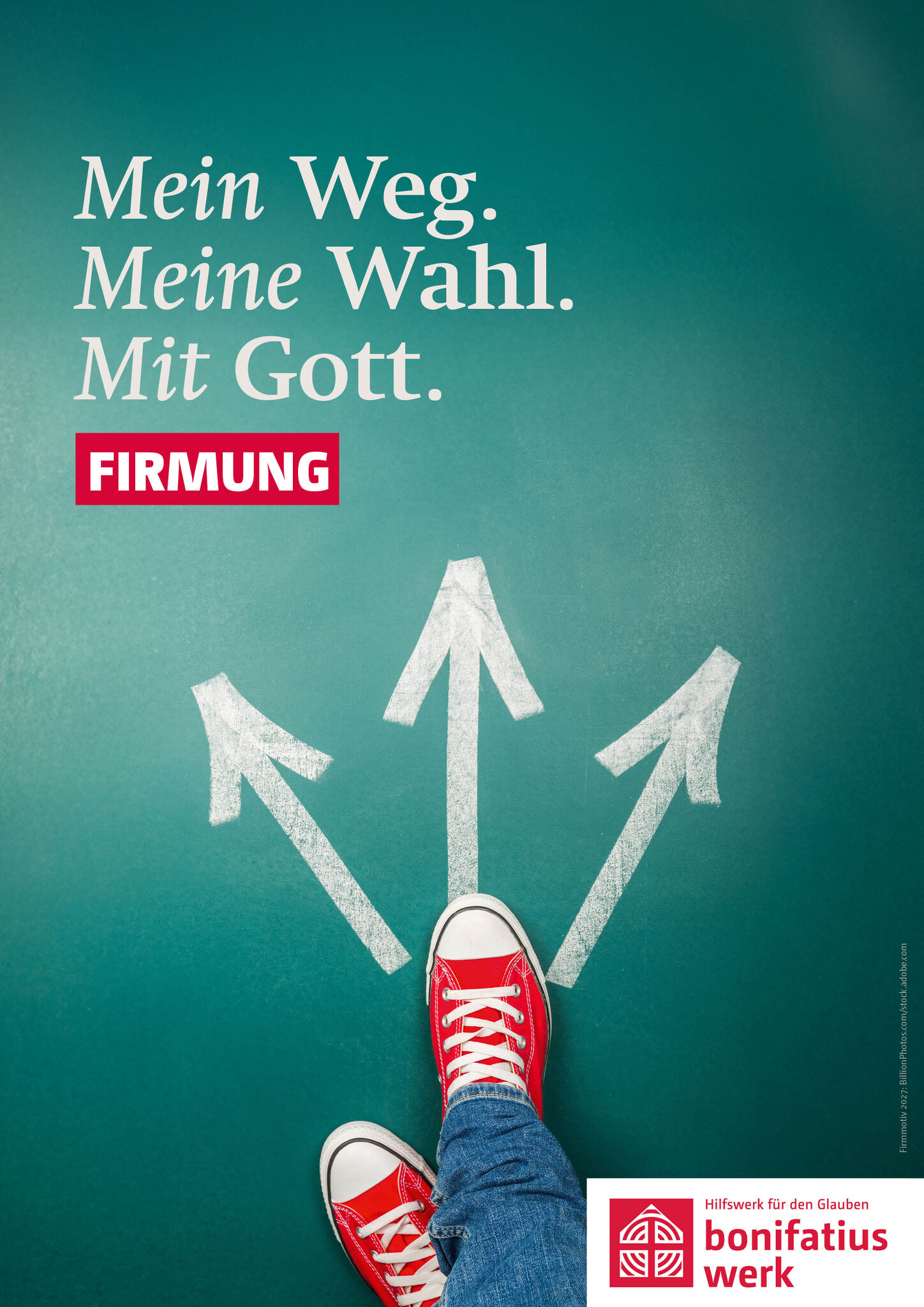 Firmung 2027:  'Mein Weg. Meine Wahl. Mit Gott.'
