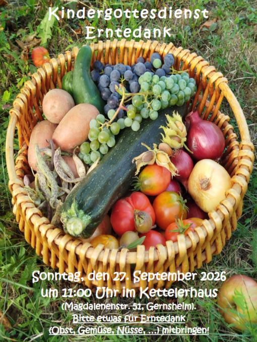 Kindergottesdienst in Gernsheim