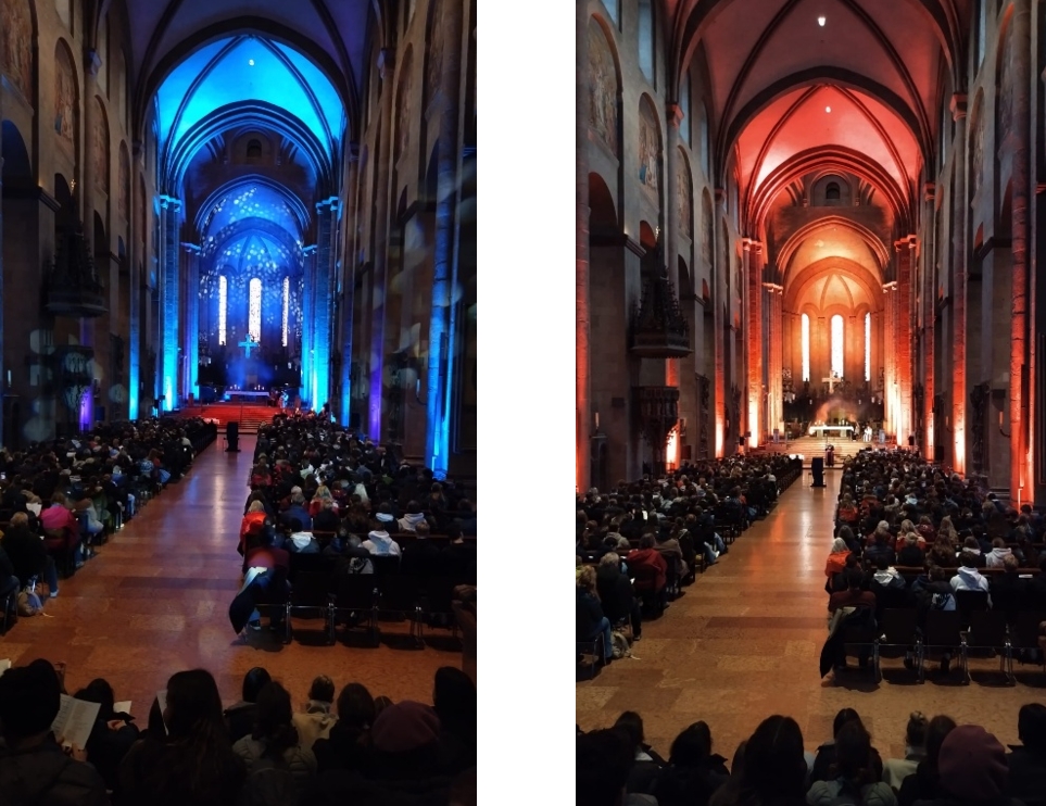 Firmkurs (Gernsheim/Biebesheim/Stockstadt) beim Begegnungstag im Mainzer Dom
