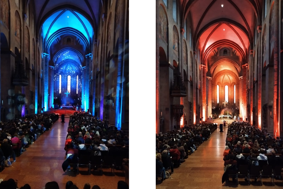 Firmkurs (Gernsheim/Biebesheim/Stockstadt) beim Begegnungstag im Mainzer Dom