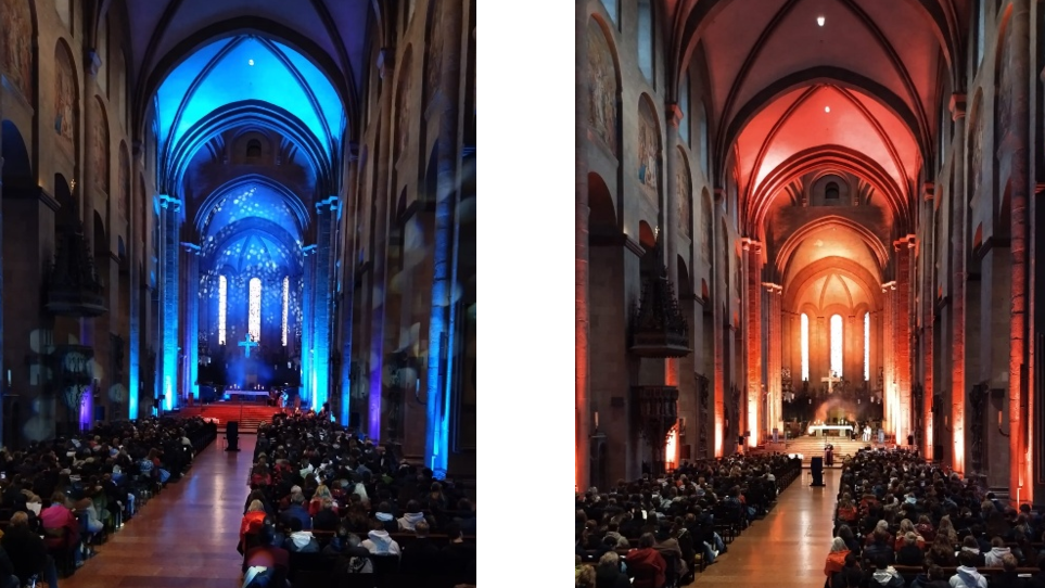 Firmkurs (Gernsheim/Biebesheim/Stockstadt) beim Begegnungstag im Mainzer Dom