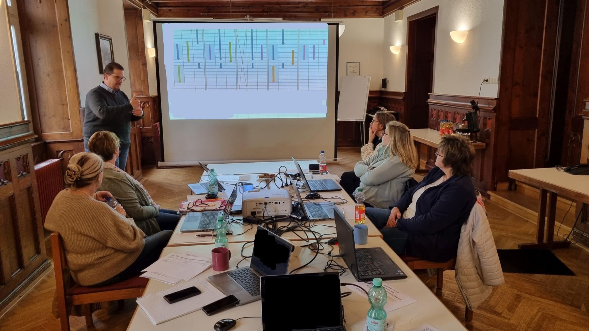 Das engagierte Team beim November-Workshop