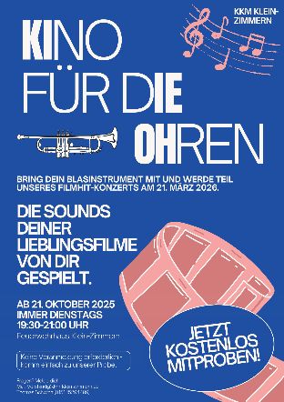 Plakat Orchester Filmmusik-Projekt A4SS