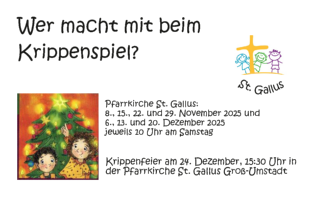 Einladung Krippenspiel 2025