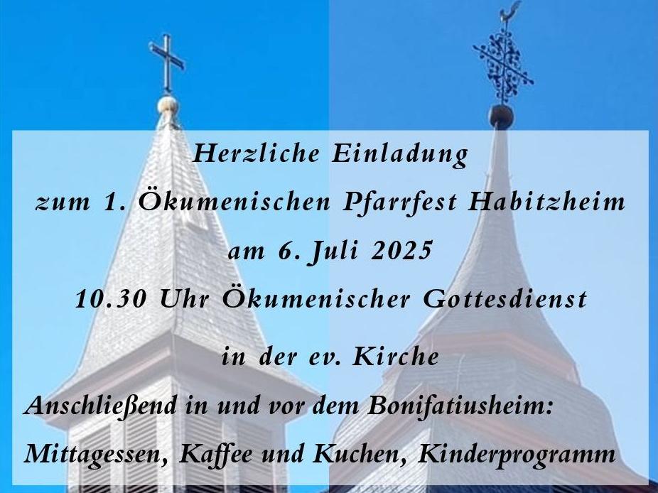 Flyer Ökum Pfarrfest