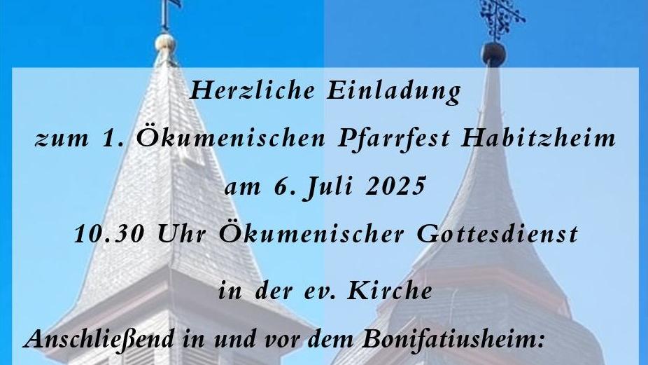 Flyer Ökum Pfarrfest