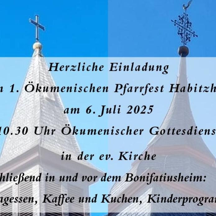 Flyer Ökum Pfarrfest