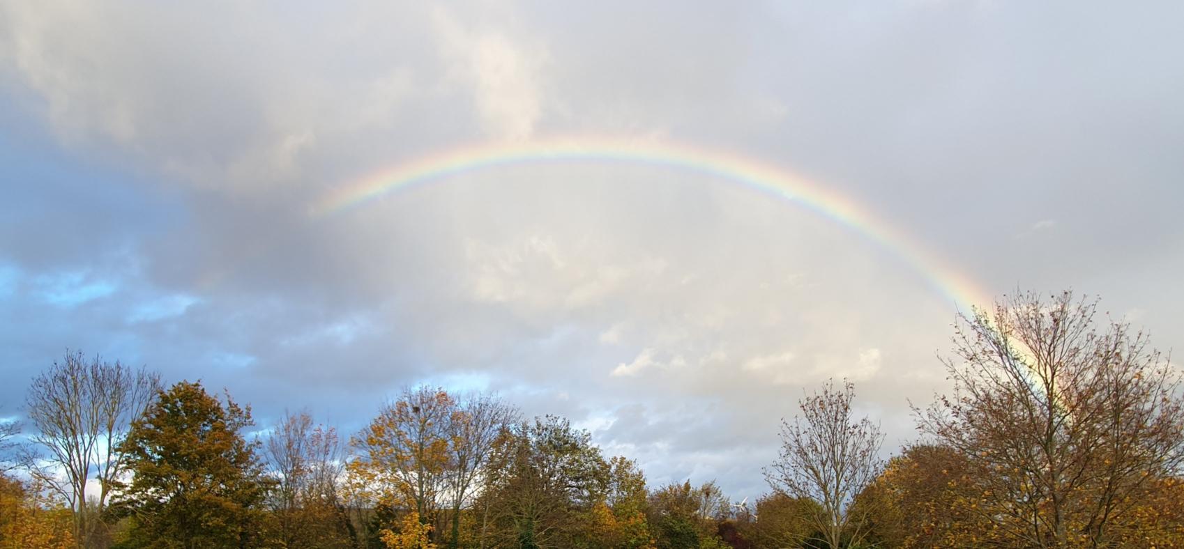 Regenbogen über Armsheim