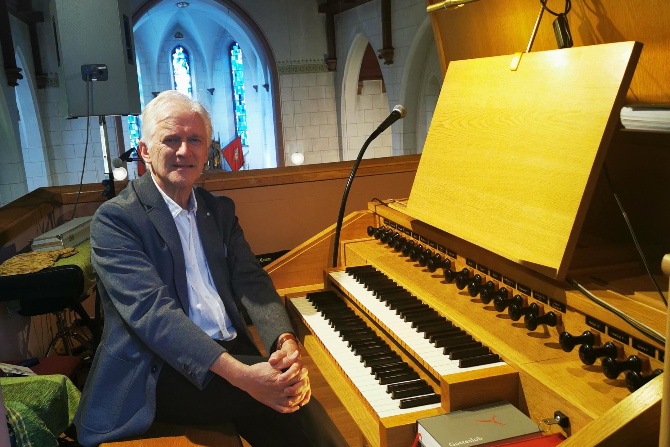 Ignace Michiels, Organist der Kathedrale St. Salvator in Brügge