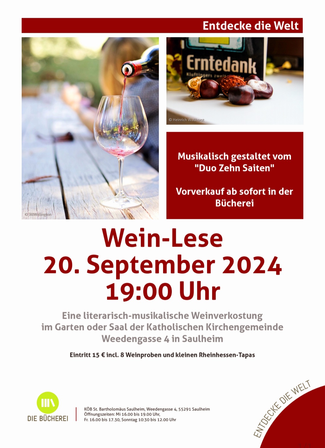 Wein-Lese in Saulheim