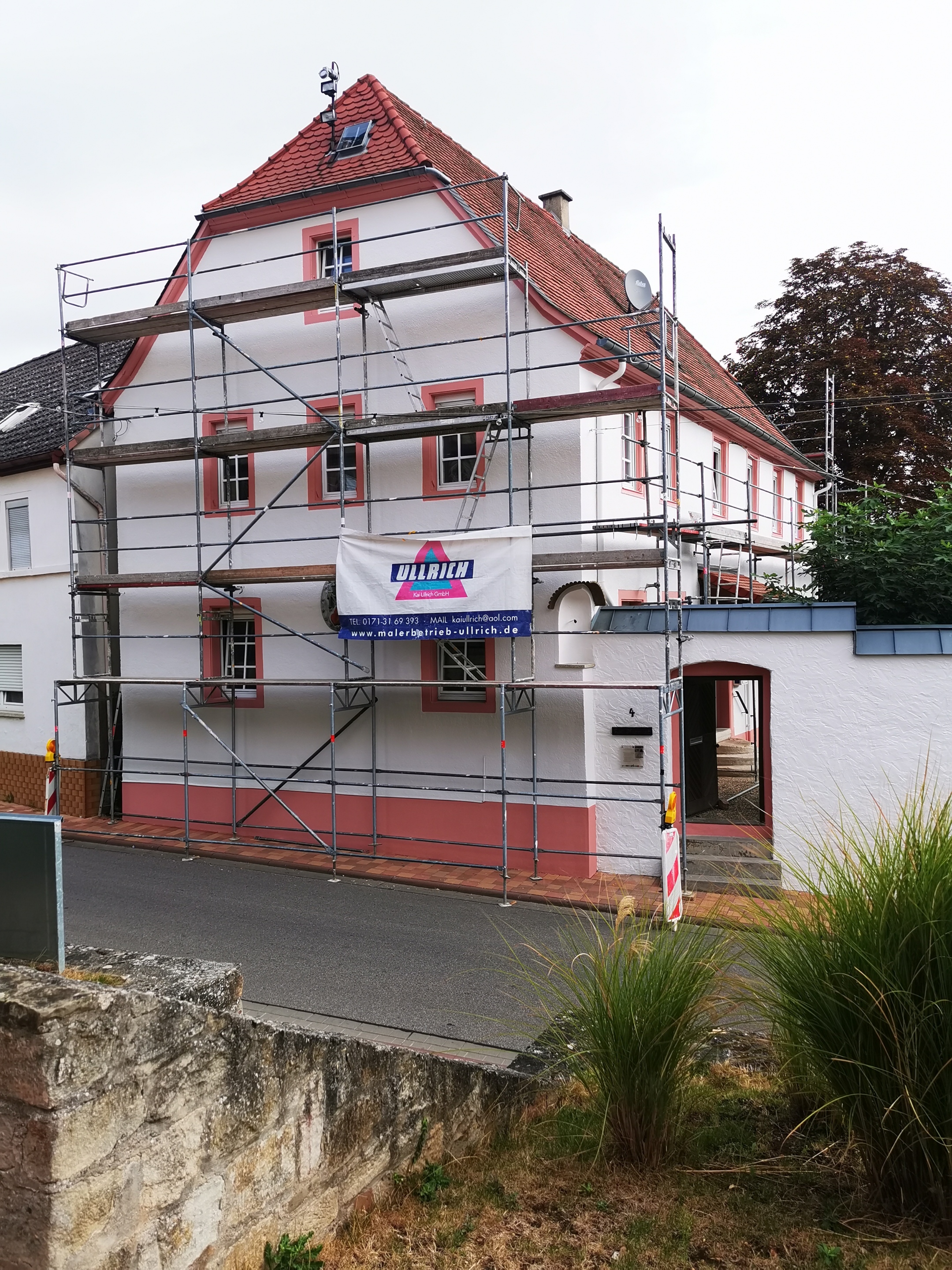 Renoviertes Pfarrhaus in Saulheim