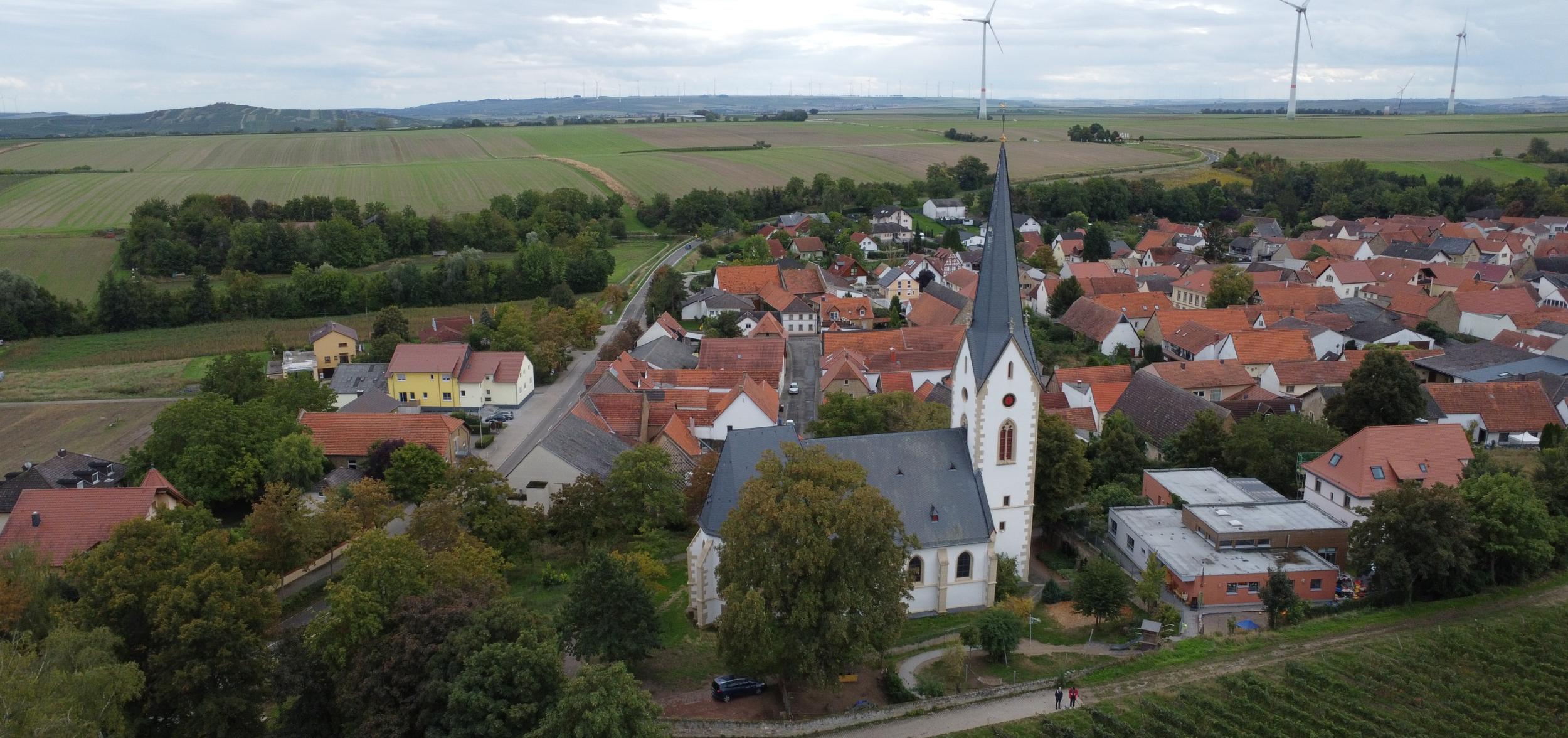 Blick auf Gabsheim