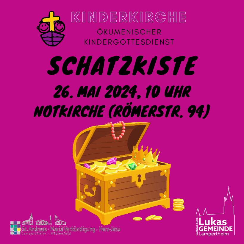 240526 Kinderkirche Schatzkiste #INSTA FLYER VORDERSEITE