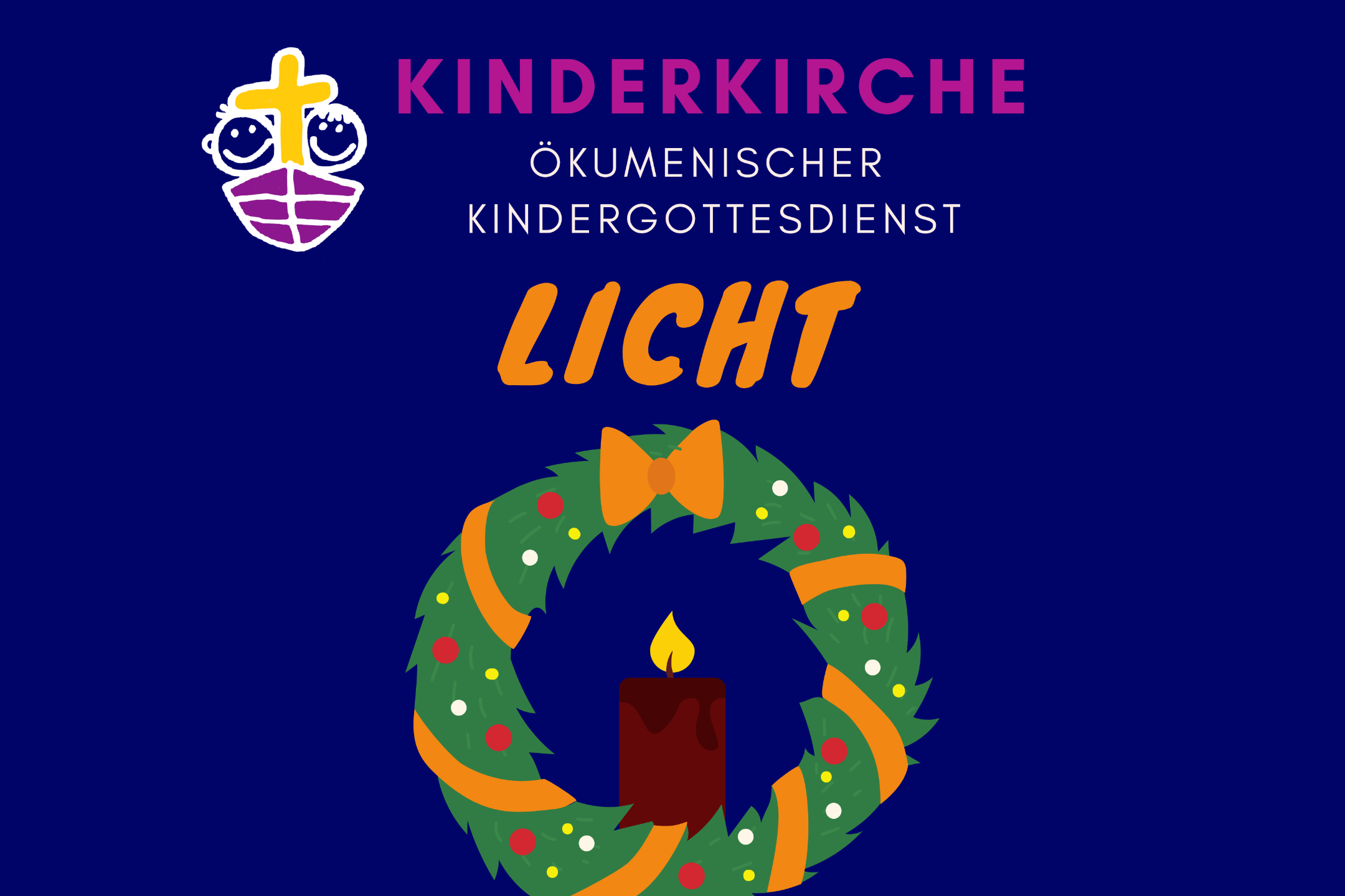 241201 Kinderkirche Advent Licht #INSTA FLYER VORDERSEITE