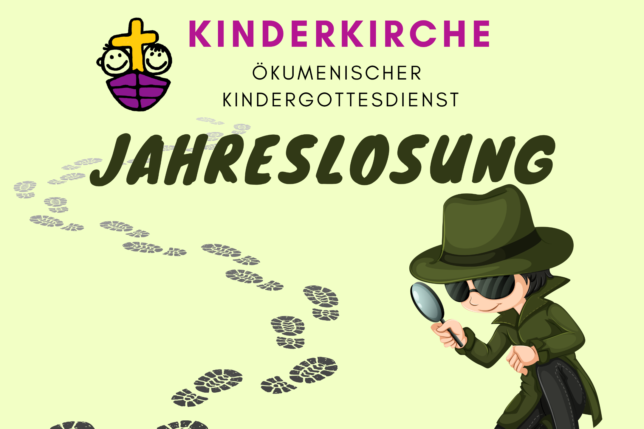 250112 Kinderkirche Jahreslosung #INSTA FLYER VORDERSEITE