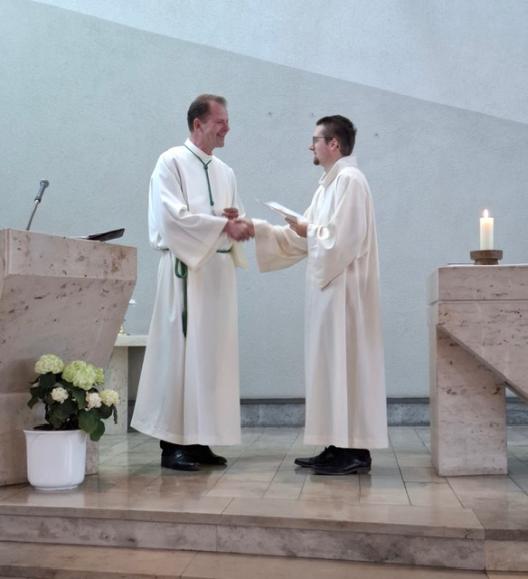 Amtseinführungsgottesdienst Christian Lotter als WGF-Leiter