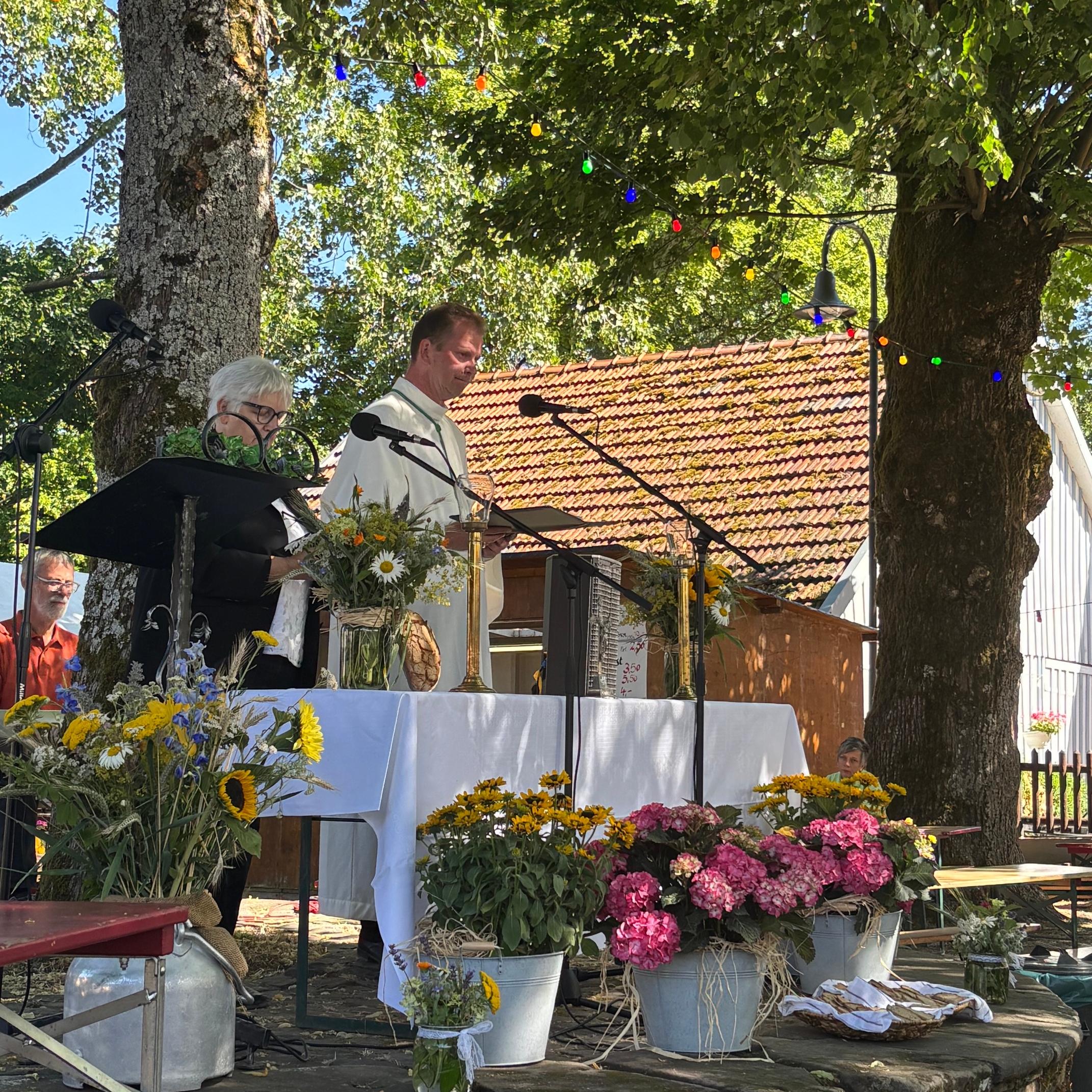 Backhauskirmes - Gottesdienst im Freien