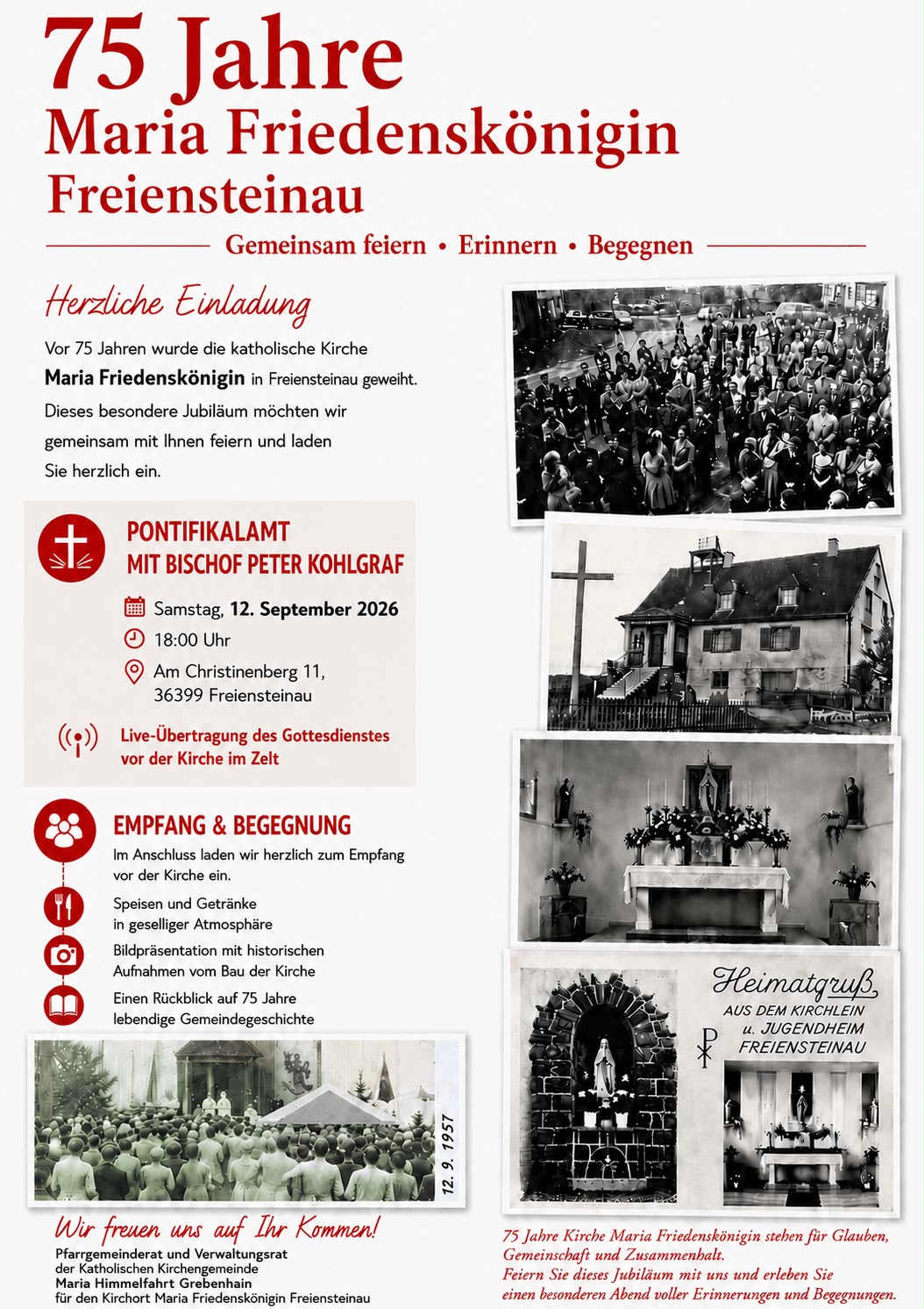 Einladung Freiensteinau 75 Jahre