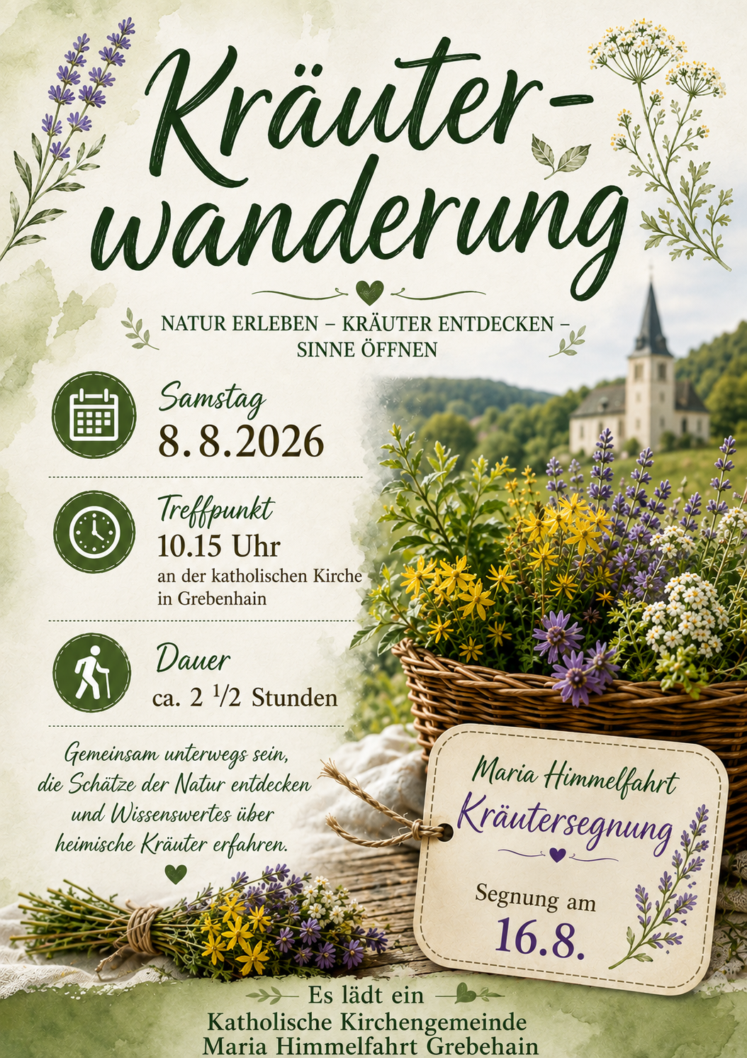 Einladung zur Kräuterwanderung 2026