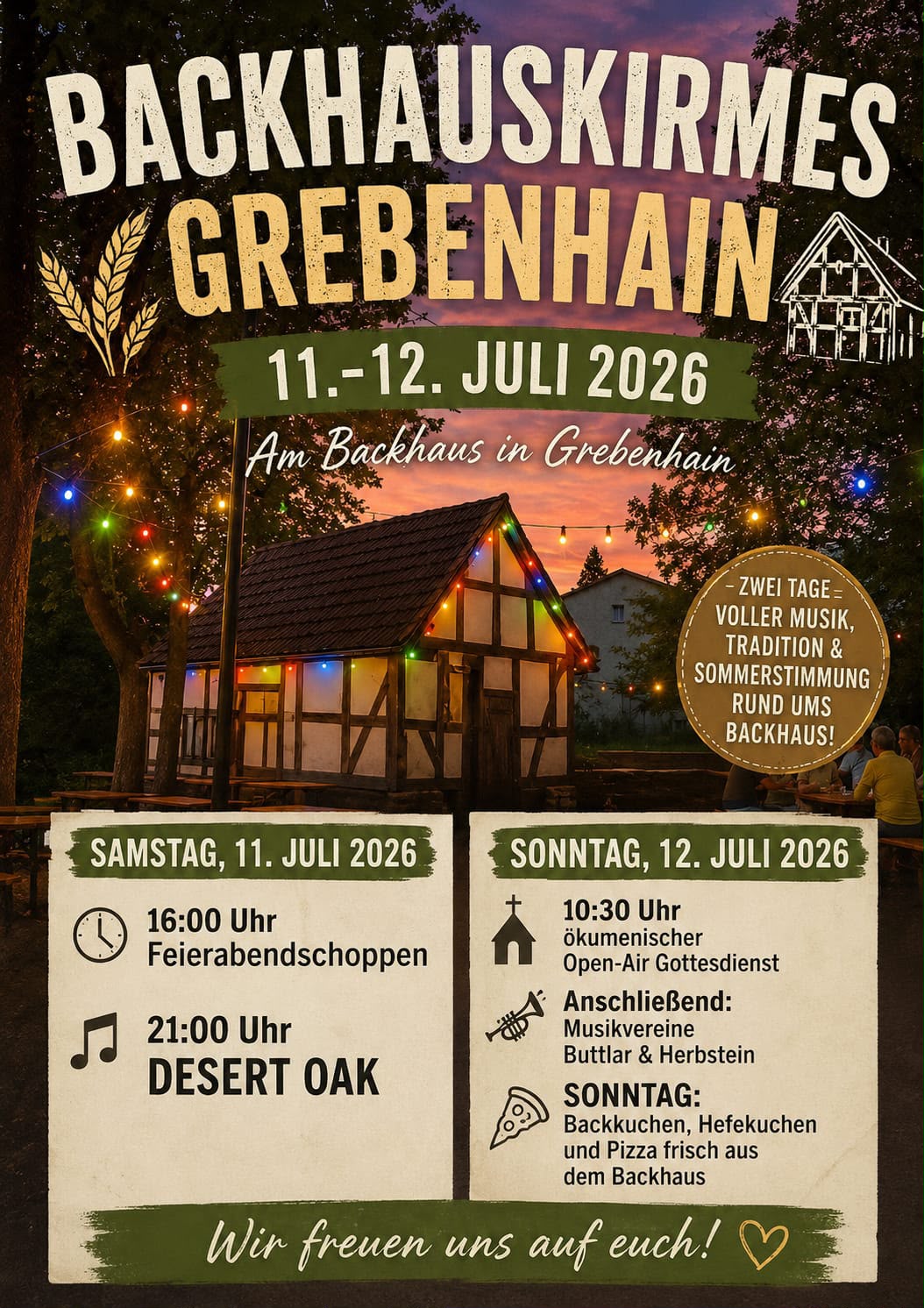 Ökumenischer Gottesdienst zur Backhauskirmes