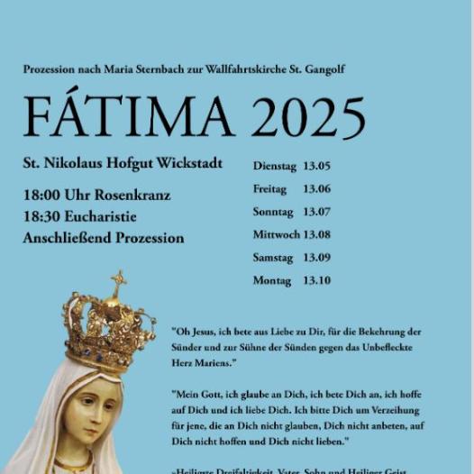 Fatima 2025