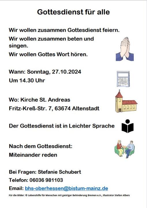 Gottesdienst für alle