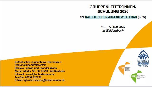 Gruppenleiterschulung