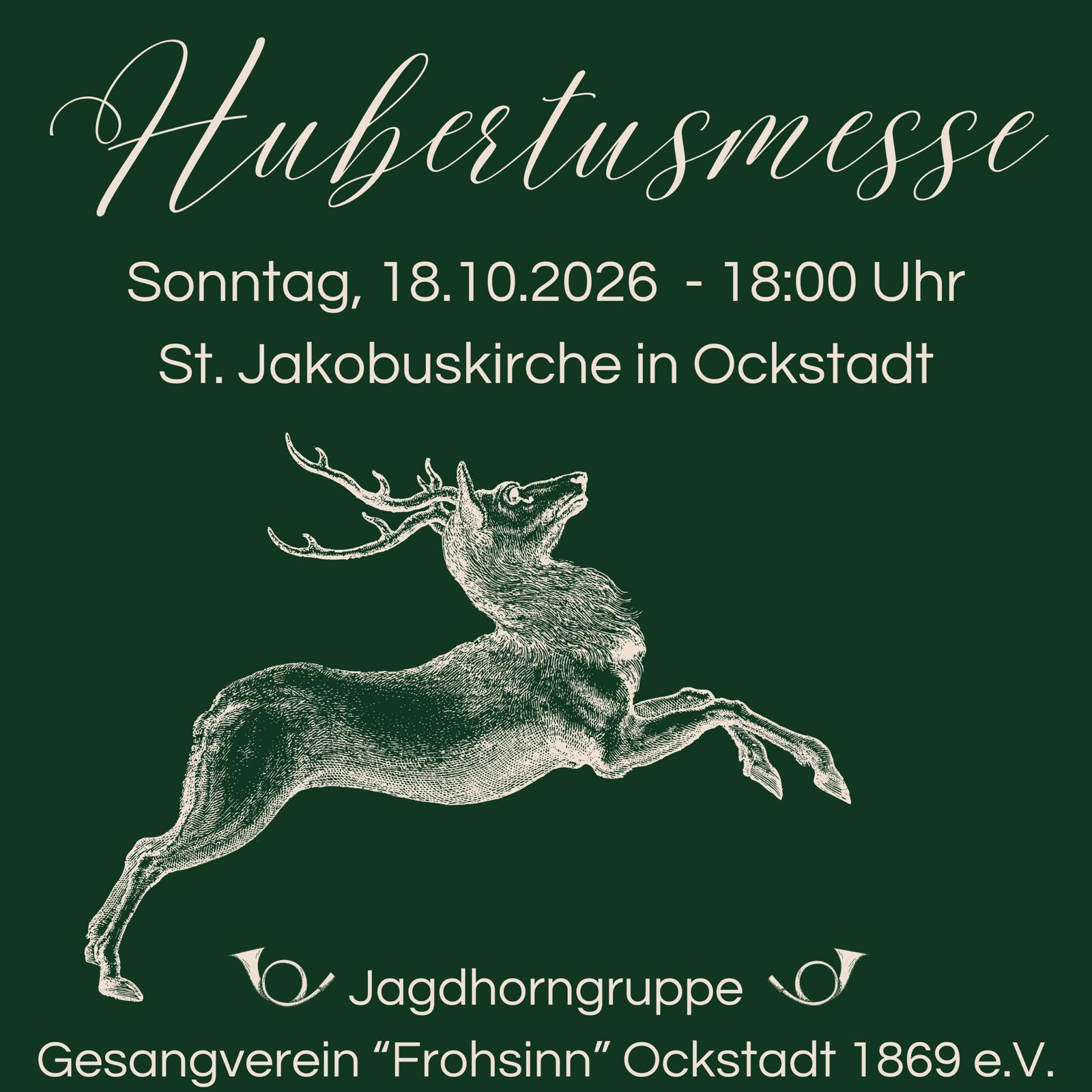 Hubertusmesse 2026