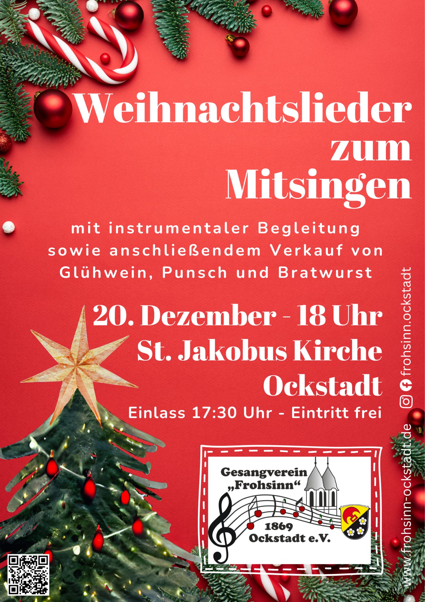 Weihnachtslieder zum mitsingen
