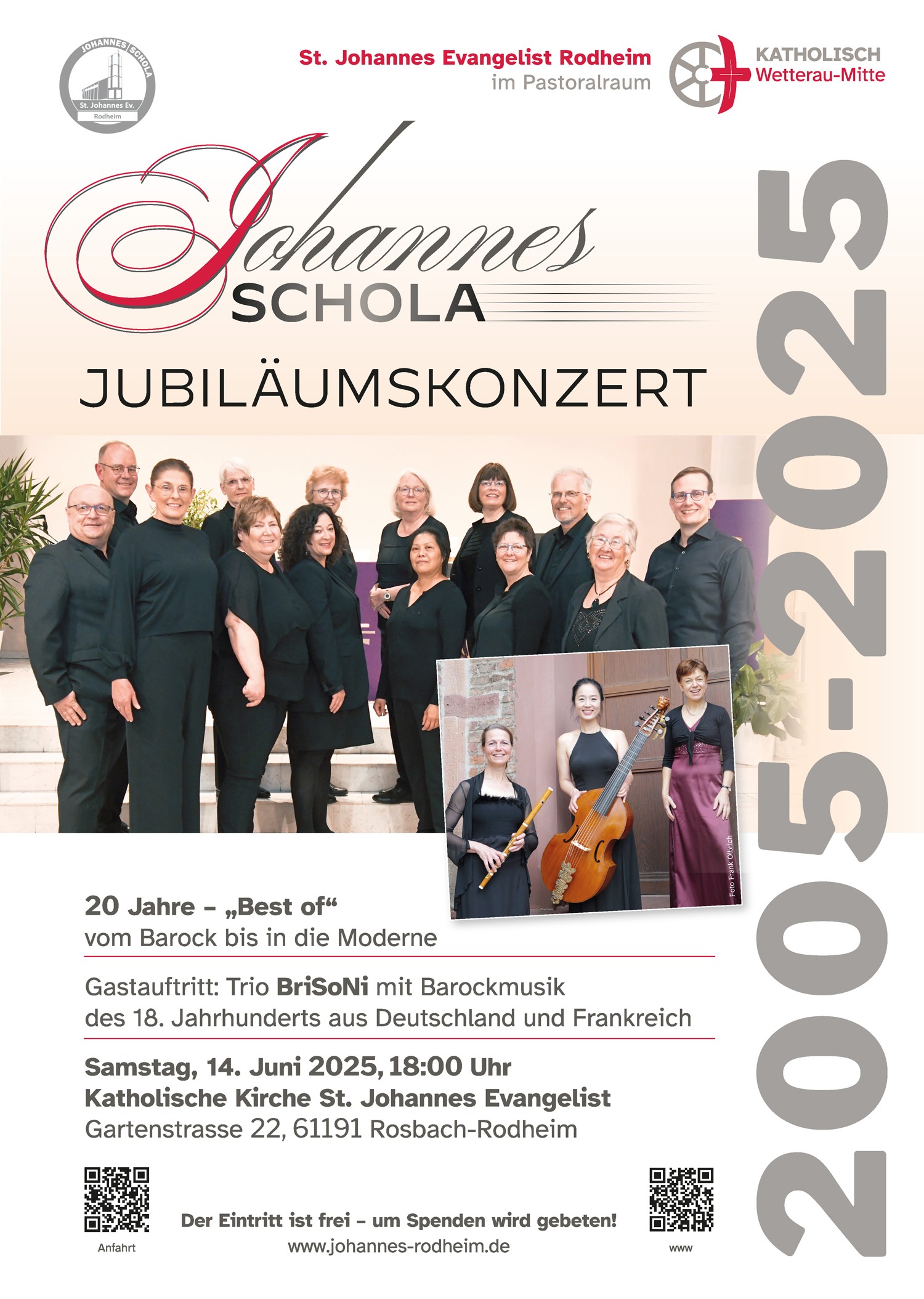 Johannesschola jubiläumskonzert