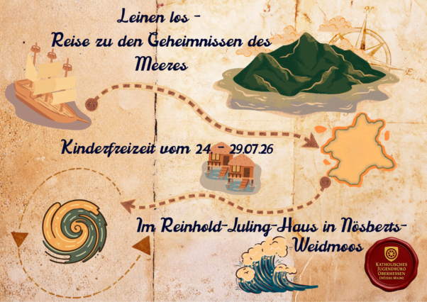 Kinderfreizeit 2026 Pastoralraum Wetterau-Mitte