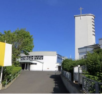 Kloppenheim Kirche St. Johannes Nepomuk
