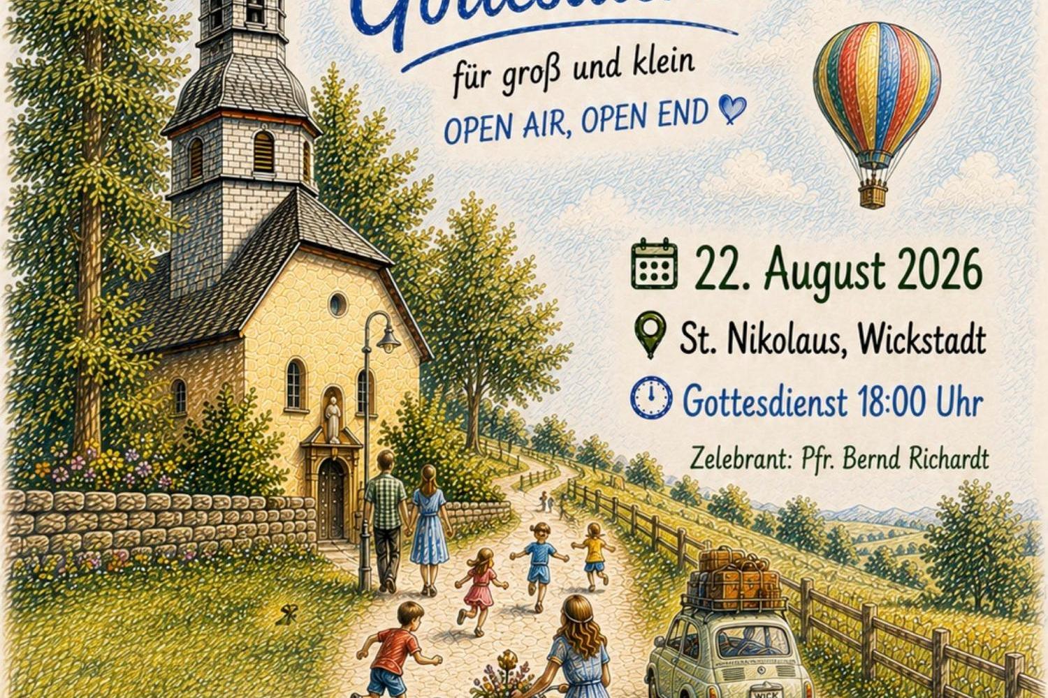 Open Air Gottesdienst Wickstadt