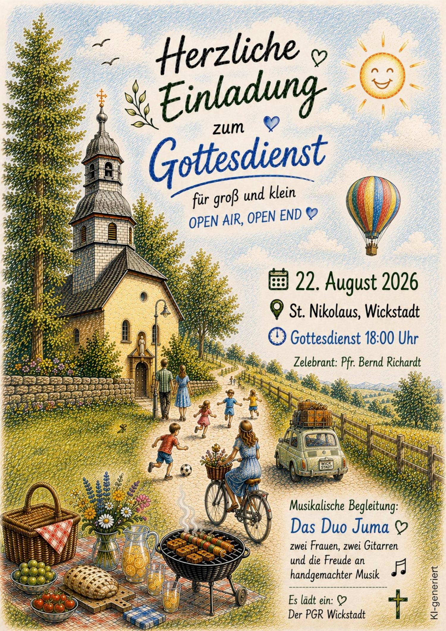 Open Air Gottesdienst Wickstadt