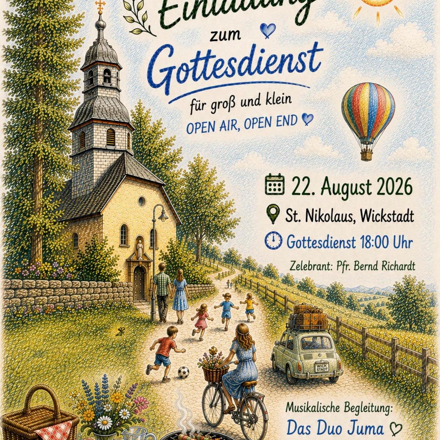 Open Air Gottesdienst Wickstadt