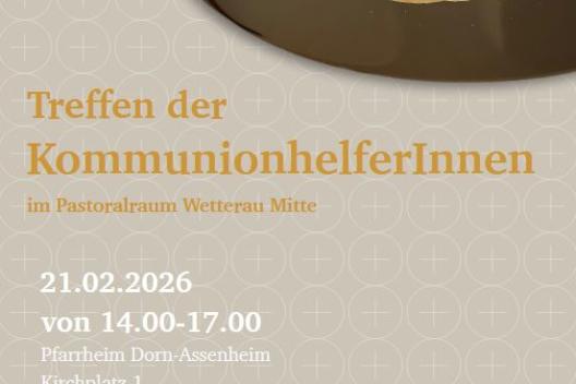 Treffen KommunionhelferInnen 2026