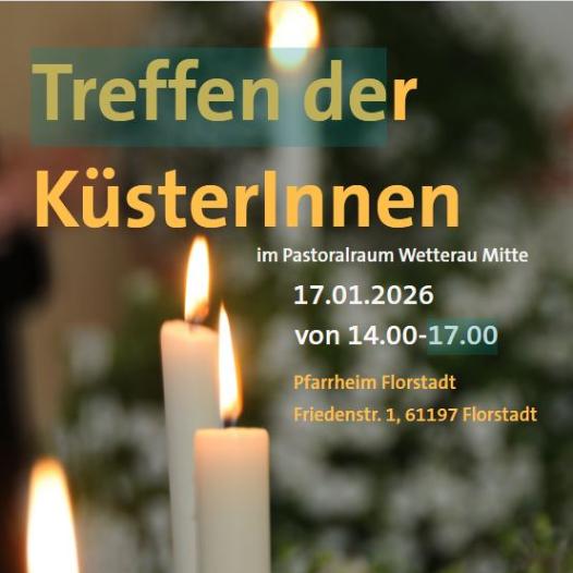 Treffen der Küster 2026