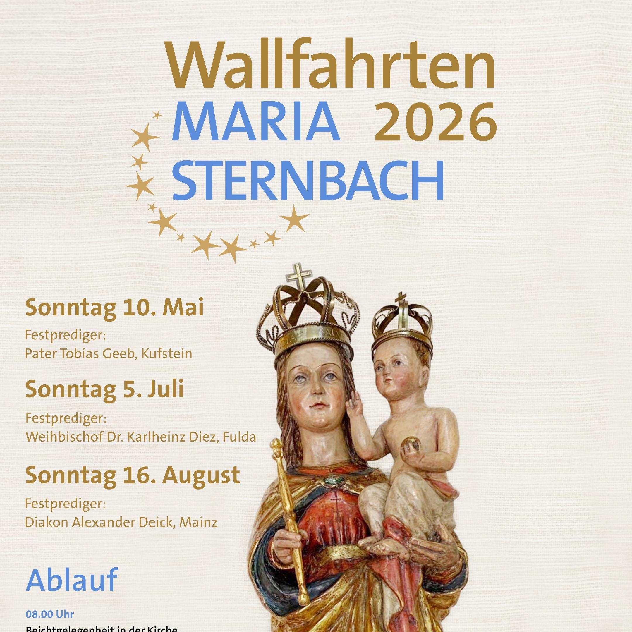Wallfahrt Maria Sternbach 2026