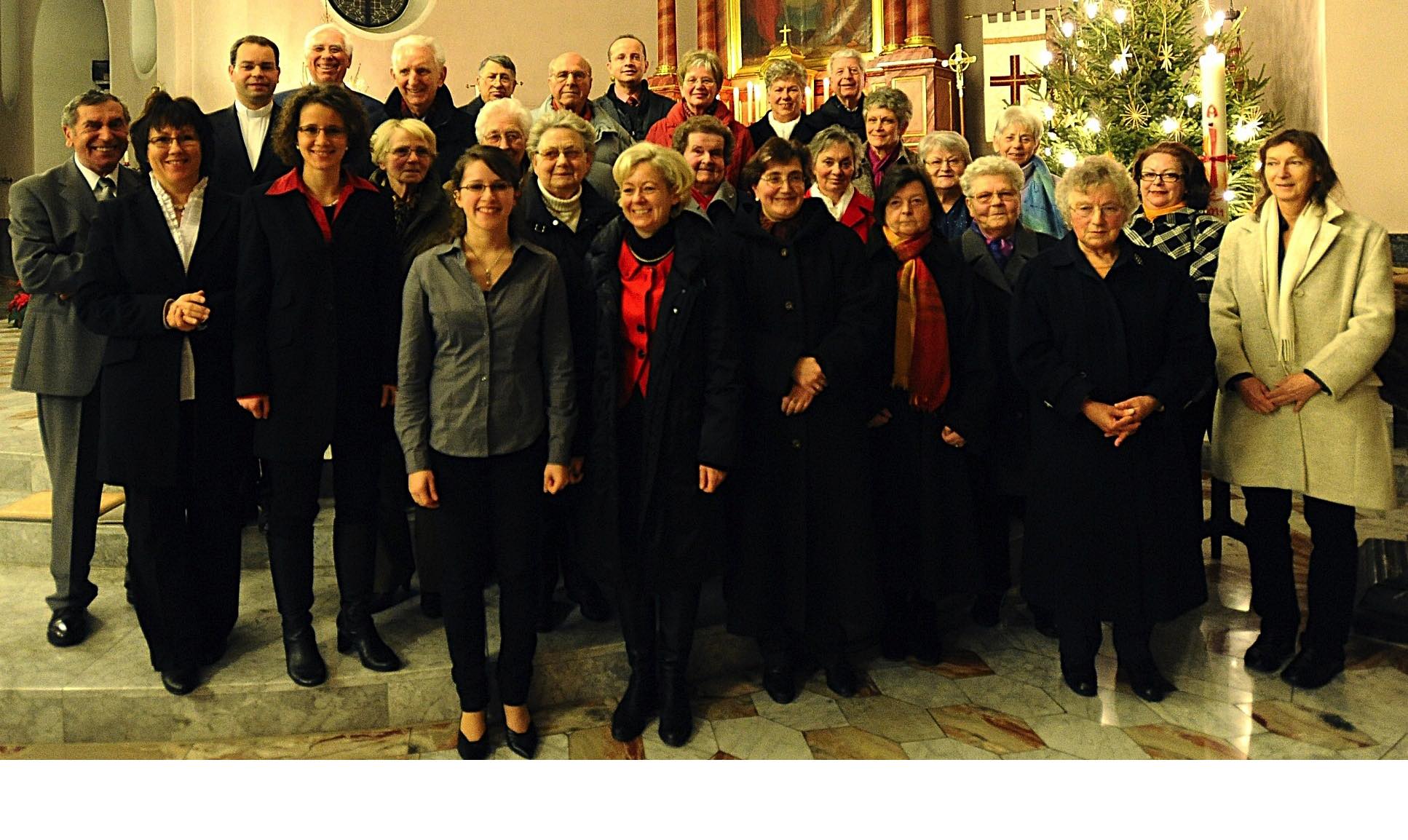 Beim 125-jährigen Jubiläum 2011 in der Pfarrkirche